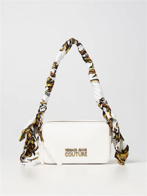 versace jeans couture tasche weiß|Versace Jeans Couture outlet.